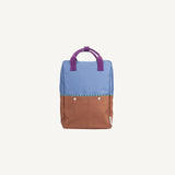 big backpacks in color block - mochilas grandes